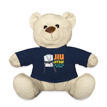 BJJ Ju-Jitsu Jiu-Jitsu brésilien - Nounours - bleu marine - Devant