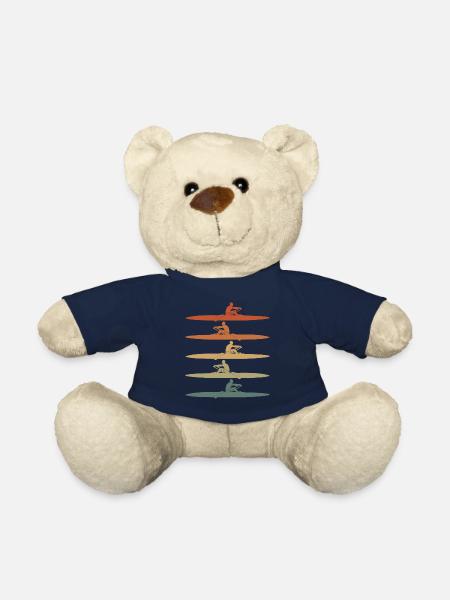Rowing Club Paddle Retro Rowing Boat - Teddy - French Navy