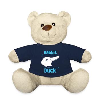 Wittgensteins Hasen-Enten-Illusion - Teddy - French Navy - Vorne