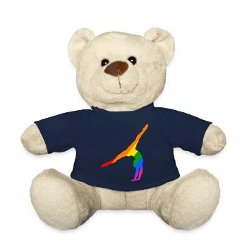 Handstand im Regenbogen - Teddy - French Navy - Vorne
