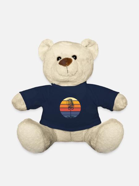 Chanteur chanteur chanteur musicien cadeau - Nounours - bleu marine