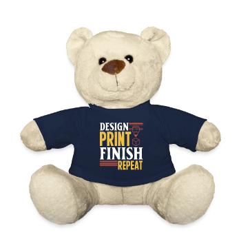 3D Drucker 3D Druck - Teddy - French Navy - Vorne