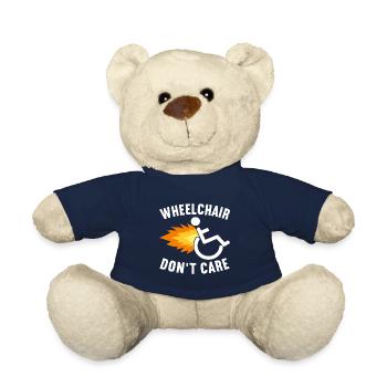 Wheelchair users Wheelchair - Teddy Bear - french navy - Front