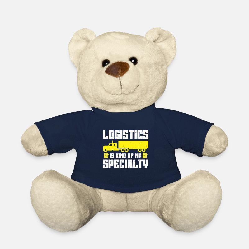 Logistiker Logistik - Teddy - French Navy