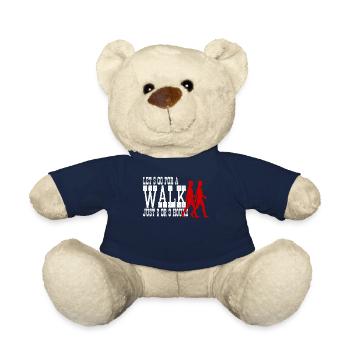 Walk Walking Hike Hiking - Teddy Bear - french navy - Front