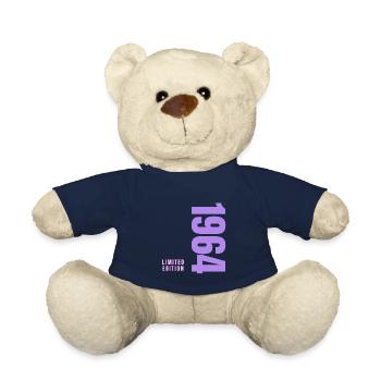 60e anniversaire - Nounours - bleu marine - Devant