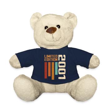Jahrgang 2001 Geburtstagsgeschenk 2001 Retro 2001 - Teddy - French Navy - Vorne