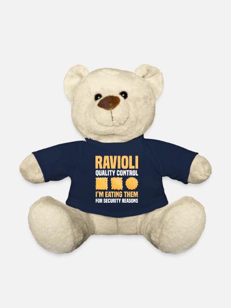 Contrôle de la qualité des raviolis - Nounours - bleu marine