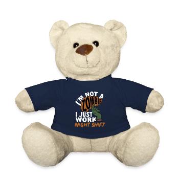 Infirmière de nuit - Nounours - bleu marine - Devant
