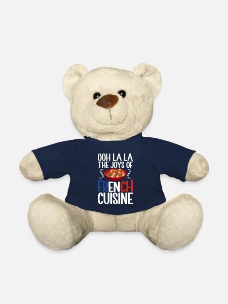 Cadeaux de cuisine française - Nounours - bleu marine