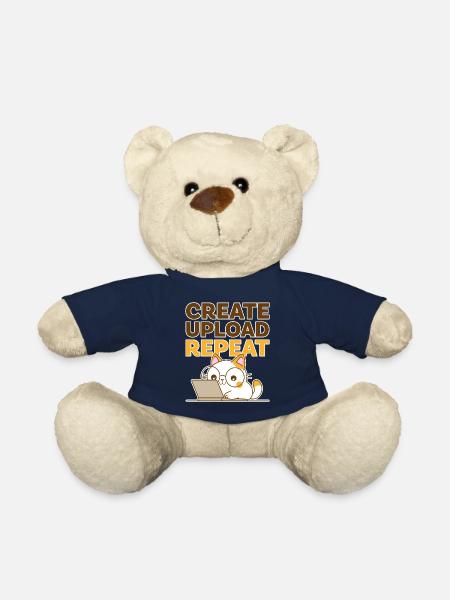 Erstellen, Hochladen, Wiederholen - Teddy - French Navy