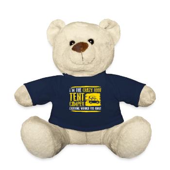 Roof Tent Car Tent Camper Camping - Teddy Bear - french navy - Front