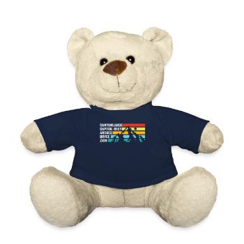 Explore Utah National Parks Mountains - Teddy Bear - french navy - Front