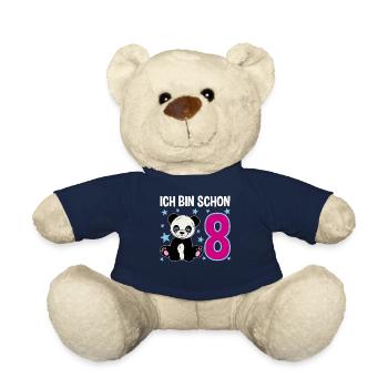 Acht Jahre – Pandastarker Tag - Teddy - French Navy - Vorne
