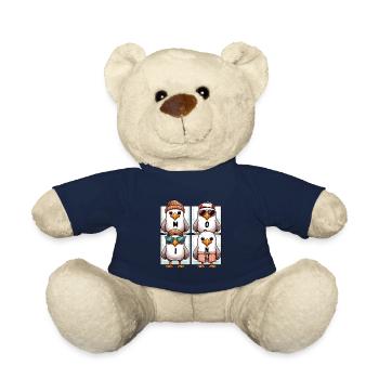 Hamburg Moin Norden Möwe Küste Strand Lustig See - Teddy - French Navy - Vorne