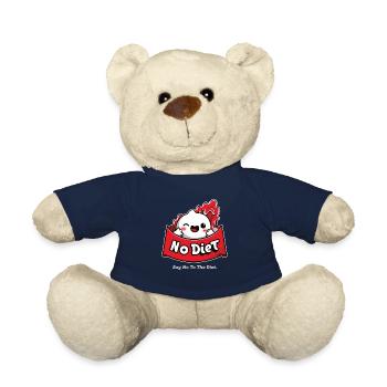 Say No to Dieting: Fun Eating - Teddy Bear - french navy - Front