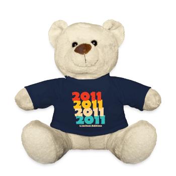 2011: Limited Edition - 13th Anniversary - Teddy Bear - french navy - Front
