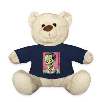 Dressed to Impress: Zombie Gentleman - Teddy Bear - french navy - Front