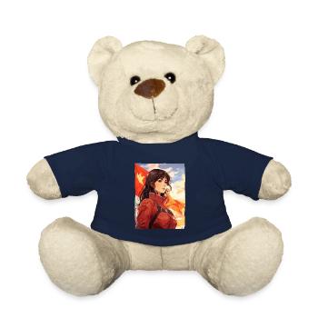 Propagande beauté : Filles socialistes - Nounours - bleu marine - Devant