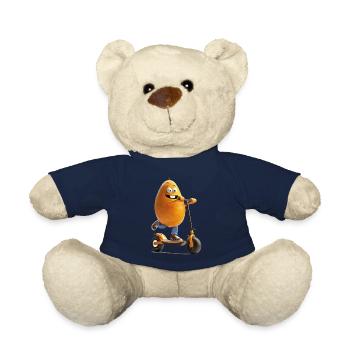 Patate douce Scooter - Nounours - bleu marine - Devant