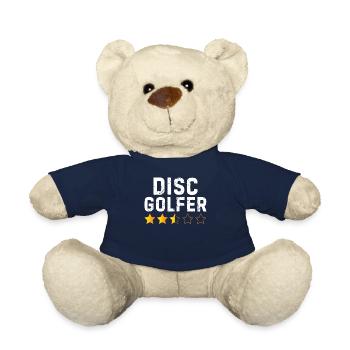 Disc Golf drôle avec avis 5 étoiles - Disc Golf - Nounours - bleu marine - Devant