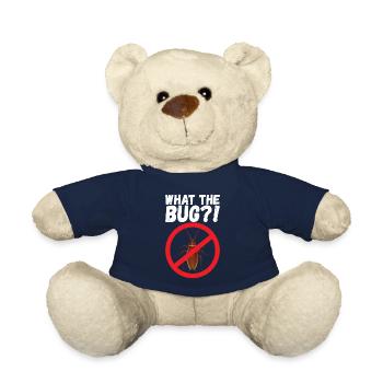 Pest Control Exterminator - Teddy Bear - french navy - Front