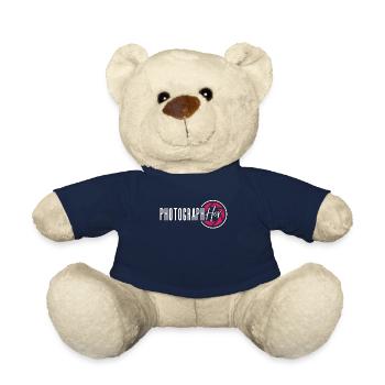 Photographer Photograph Cameraman Photo Shoot - Teddy Bear - french navy - Front