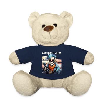 SKELETON MAN BUSINESS JUNKIE - Teddy Bear - french navy - Front
