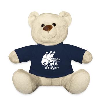 Bowler Bowling Split Bowling Ball - Teddy - French Navy - Vorne