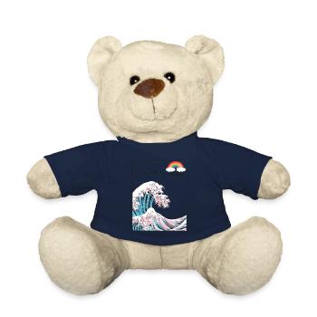Trau dich, du selbst zu sein - Trans LGBT Farben in der - Teddy - French Navy - Vorne