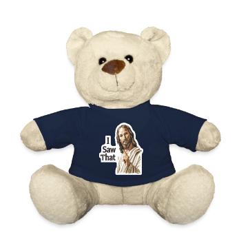 Jesus Warnung: Ich habe es gesehen - Teddy - French Navy - Vorne