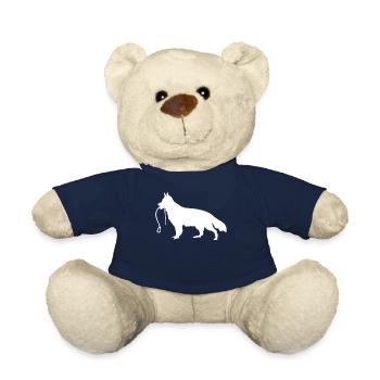 Laisse Berger Berger Allemand - Nounours - bleu marine - Devant