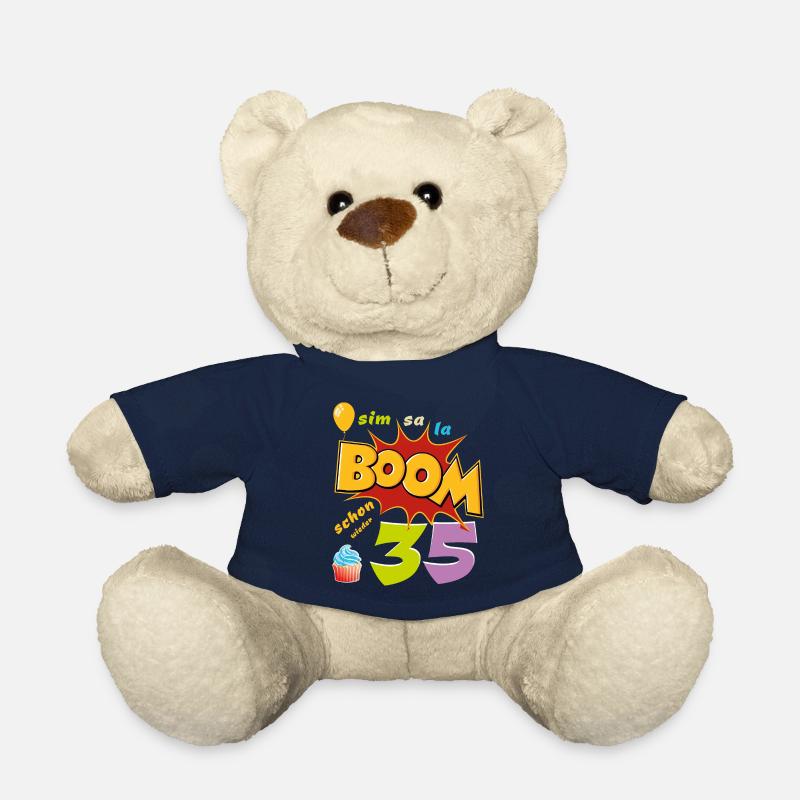 Geburtstag - Simsala Boom schon wieder 35 - Teddy - French Navy