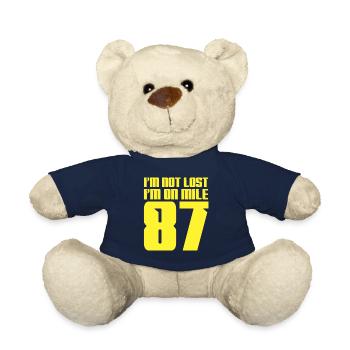Ich bin nicht verloren, ich bin auf Meile 87 Marathon - Teddy - French Navy - Vorne