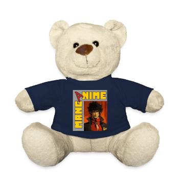 Anime manga : Le beau jeune seigneur - Nounours - bleu marine - Devant