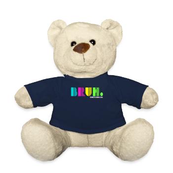 Bruh Formerly Known As Dad - Teddy Bear - french navy - Front