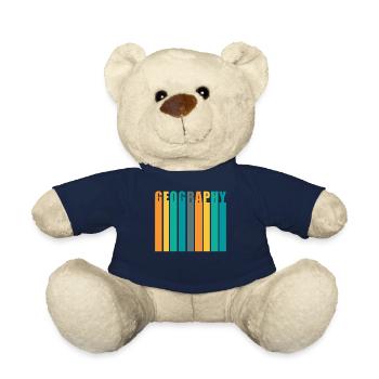 Geography Retro Vintage Stil - Teddy - French Navy - Vorne