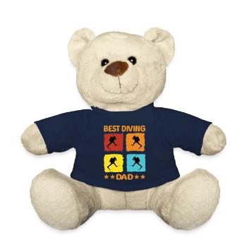 Best Diving Dad - Teddy - French Navy - Vorne