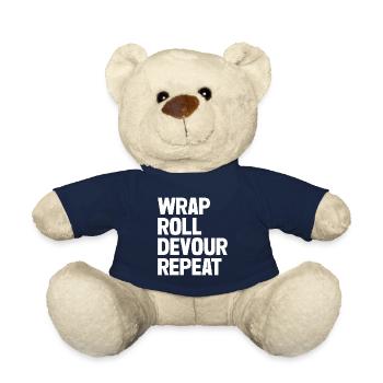 Burrito Gift - Teddy Bear - french navy - Front
