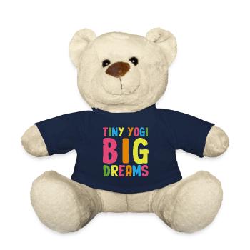 Tiny Yogi Big Dreams Méditation - Nounours - bleu marine - Devant