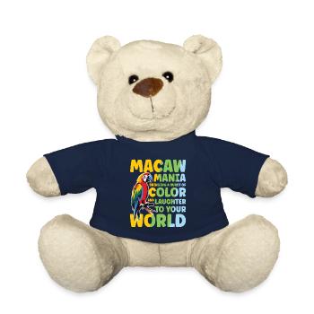 Macaw Mania Laughter To Your World - Teddy - French Navy - Vorne
