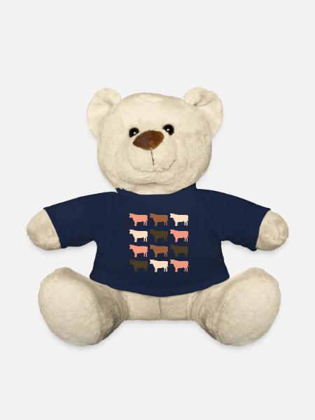 Vaches - Nounours - bleu marine