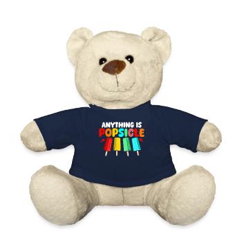 Alles ist Eis am Stiel Lustiges Eis am Stiel gefroren - Teddy - French Navy - Vorne