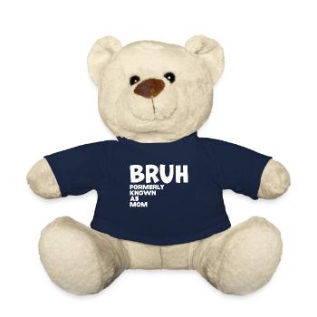Bruh Formerly Known As Mom - Teddy Bear - french navy - Front