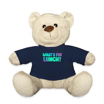 What's For Lunch? - Teddy Bear - french navy - Front