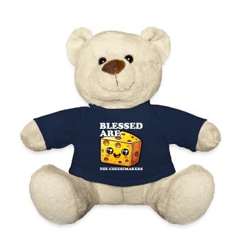 Cheesemaker Dairy Cheese maker Dairy technologist Cheese - Teddy Bear - french navy - Front