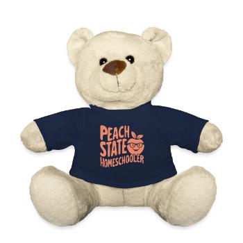 Georgia Homeschool Mom Life in Peach State - Teddy Bear - french navy - Front