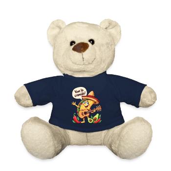 Taco Fiesta avec guitare et flair hispanique - Nounours - bleu marine - Devant