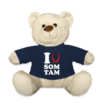 Som Tam Thai Papaya Salat Thai Salat Thai Food - Teddy - French Navy - Vorne