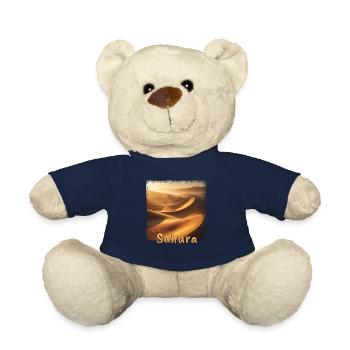 Sahara desert golden sand dunes landscape - Teddy Bear - french navy - Front